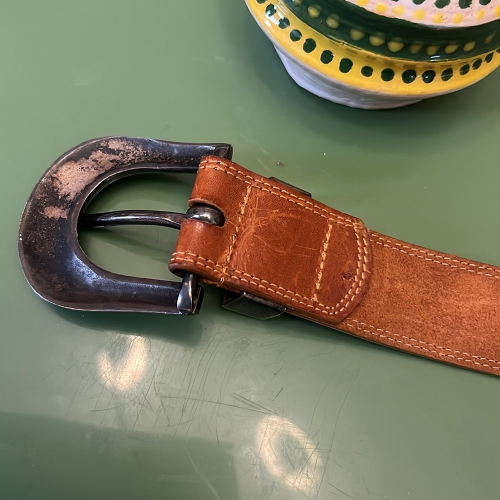 Western Genuine Leather Belt Guess By George’s Marciano Size S for women’s - Picture 5 of 6